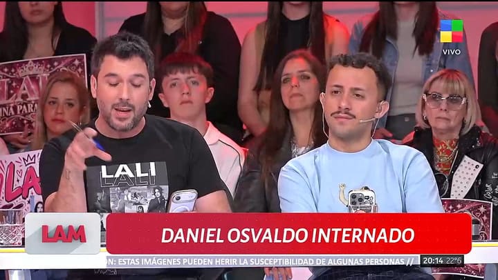 Daniel Osvaldo fue internado y preocupa su salud