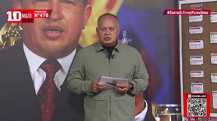 Diosdado Cabello anunció que Venezuela les negó el salvoconducto a los opositores refugiados en la embajada argentina