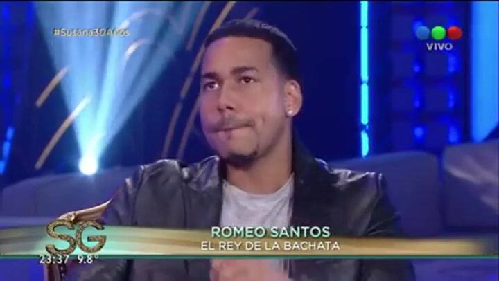 Susana recibió a Romeo Santos y el rey de la bachata contó el origen de su nombre