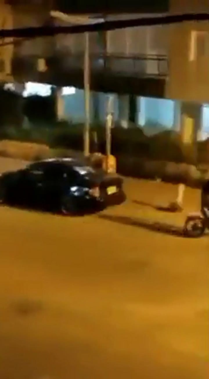 El momento en que el terrorista abre fuego en Tel Aviv