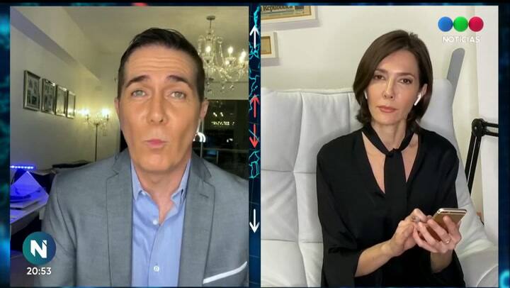 Los hisopados de Cristina Pérez y Rodolfo Barili dieron negativos - Fuente: Telefe Noticias