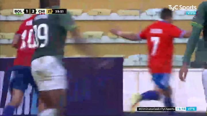 El segundo de Alexis Sánchez, para asegurar el triunfo de Chile