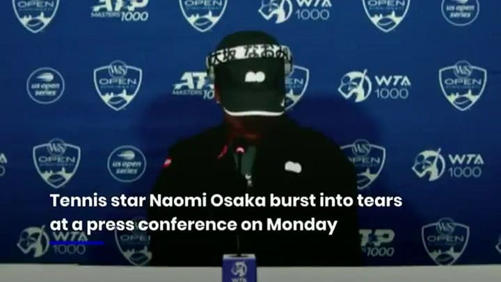 El llanto de Naomi Osaka