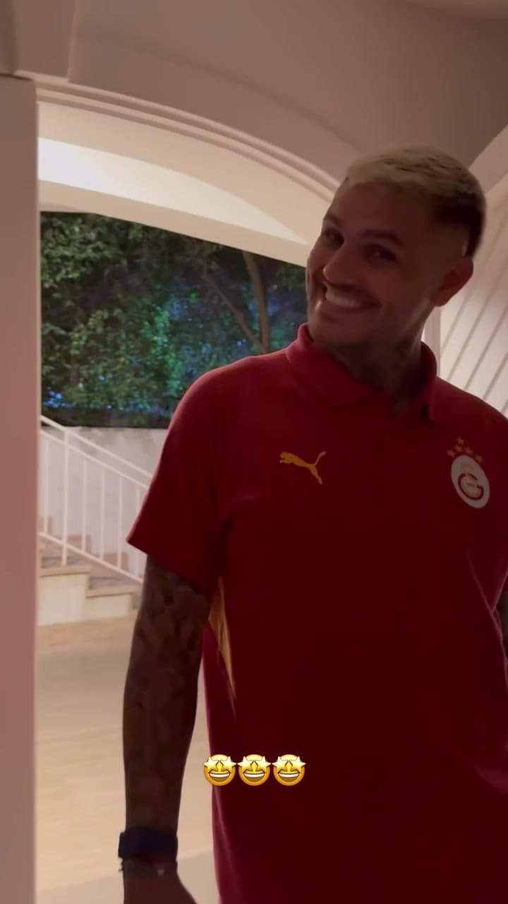 Así recibió la China Suárez a Mauro Icardi tras el triunfo de Galatasaray