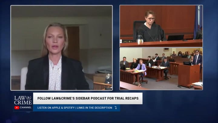 Kate Moss declaró a favor de Johnny Depp en el juicio por difamación contra Amber Heard
