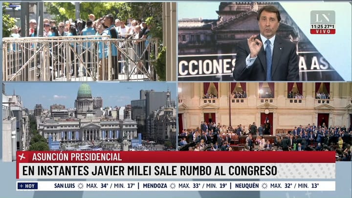 La reaccion de Feinmman al gesto de Cristina Fernandez