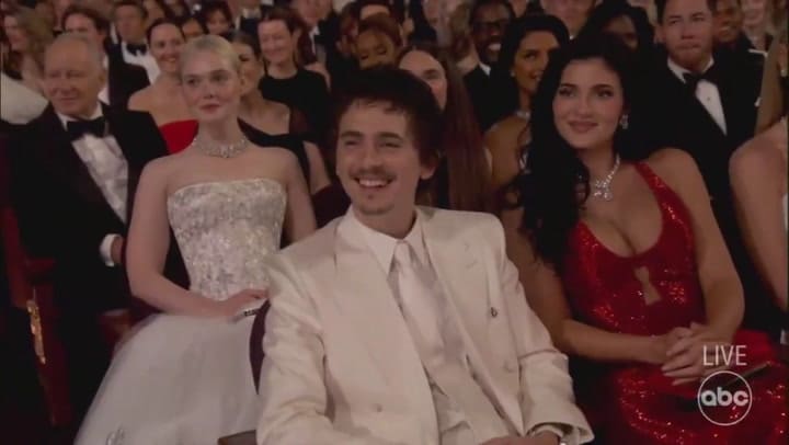 Conan O'Brien hizo el chiste sobre Timothée Chalamet y su cara fue de "lo dije y lo sostengo
