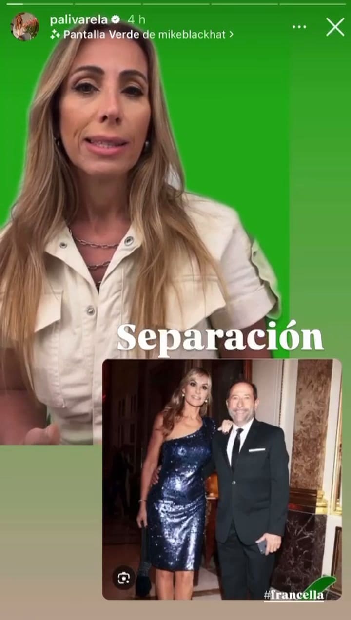 La separación de Guillermo Francella: historia de IG