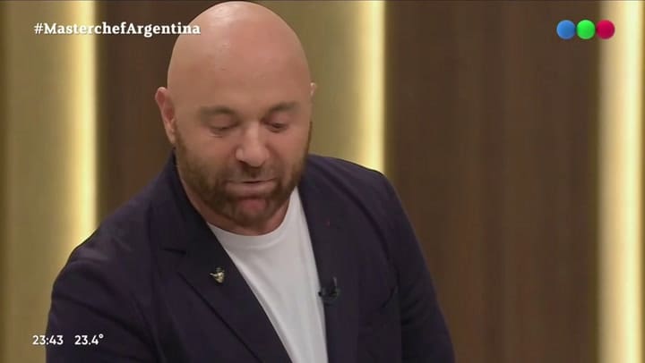 La insólita respuesta de Joaquín Levinton cuando el jurado confundió su sopa con una pizza
