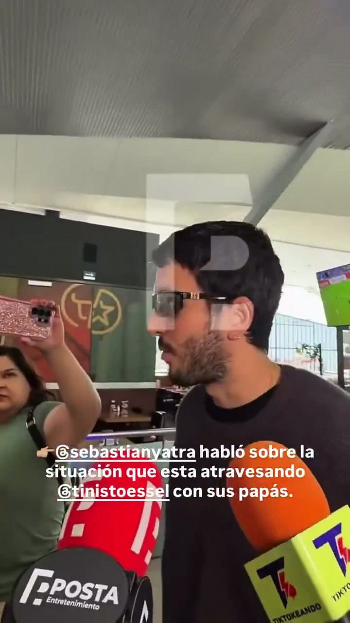 Sebastián Yatra habló del escándalo de Tini Stoessel con su papá: “Yo siempre le deseo lo mejor a ella y a su familia”