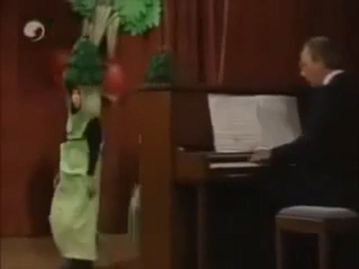 Una de las escenas más recordadas de Benji Gregory