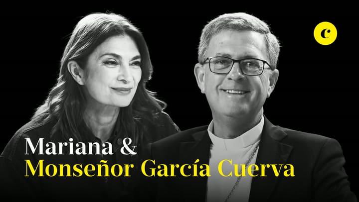Jorge García Cuerva con Mariana Arias