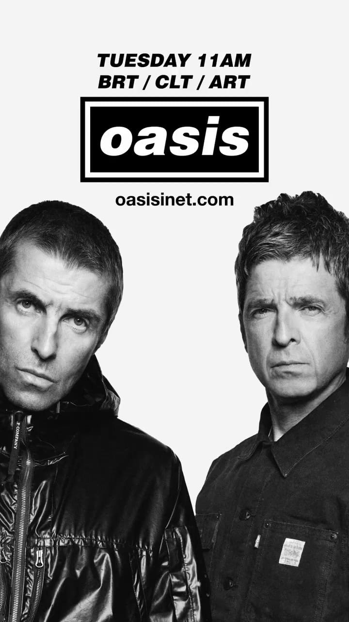 Oasis adelantó que anunciará shows en América Latina