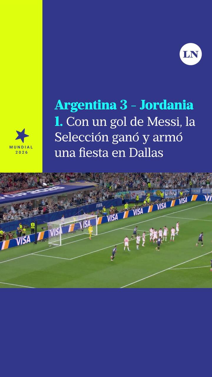 Argentina Ganó Con Otro Gol De Messi Y Armó Una Fiesta En Dallas