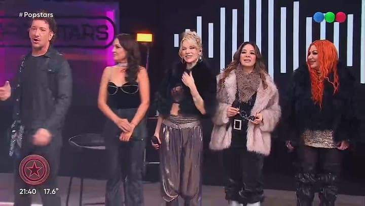 Bandana regresó a Popstars y emocionó a las participantes