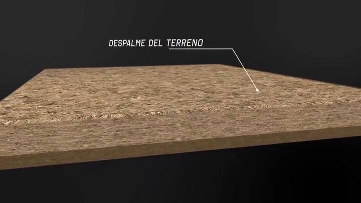 Cómo se construye una pista de atletismo de tartán