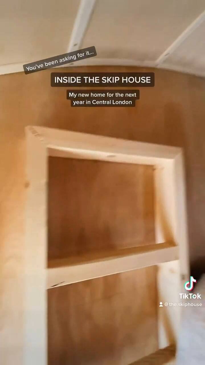 Cómo es por dentro la Skip House