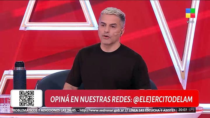 Maxi Ghione quedó detenido