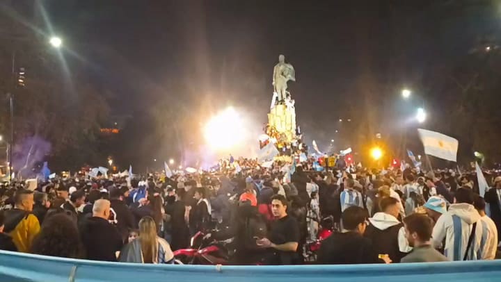 Festejos en Mar del Plata