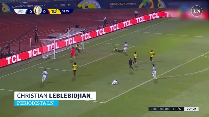 Selección. El flojo juego aéreo ante Ecuador que Colombia (el próximo rival) ya sabe cómo vulnerar