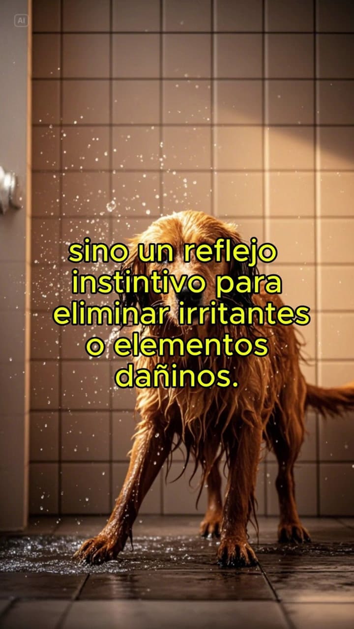 ¿Por qué los perros se sacuden?