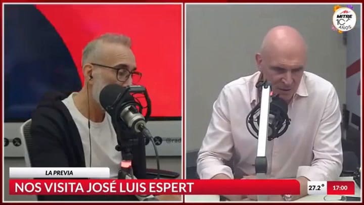 Espert, cuando decía que no iba a renunciar