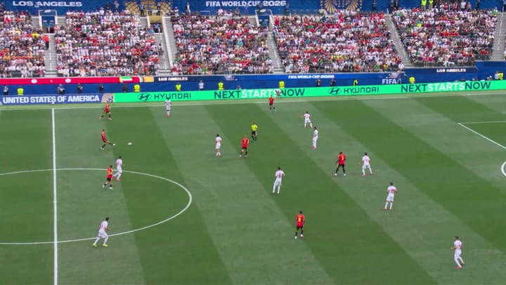 Bélgica Vs. Irán