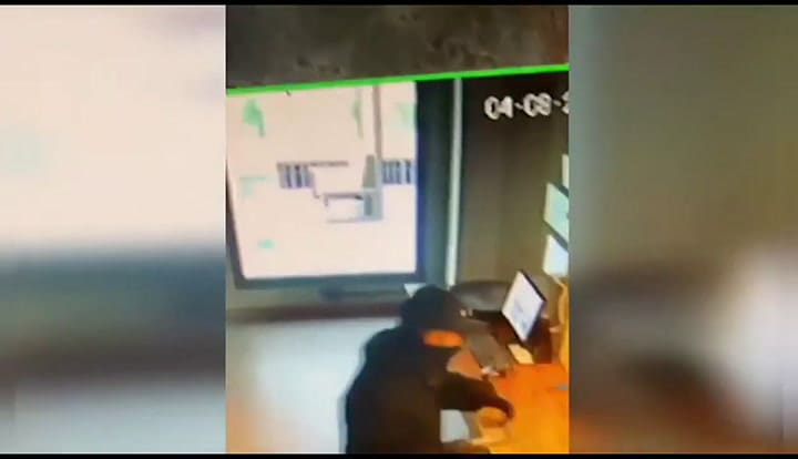Así fue el robo en el restaurante de City Bell