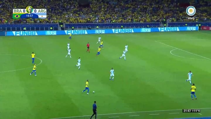 Brasil 1 - 0 Argentina