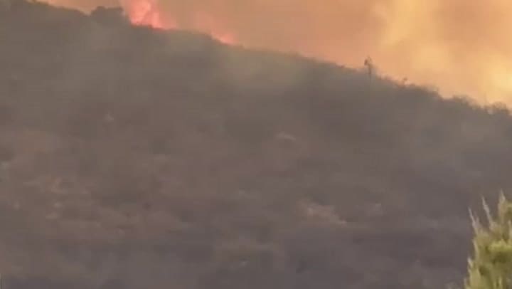 GIF incendios en Córdoba