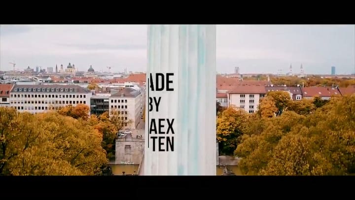 Múnich, vista desde un drone - Crédito: Maex Ten