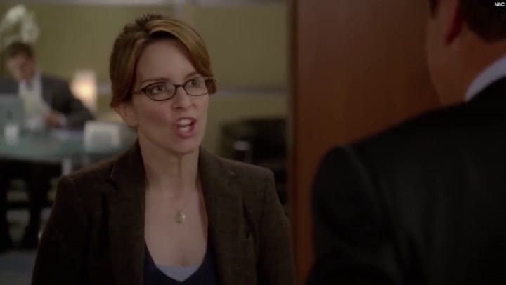 Los mejores momentos de Tina Fey en 30 Rock - Fuente: YouTube