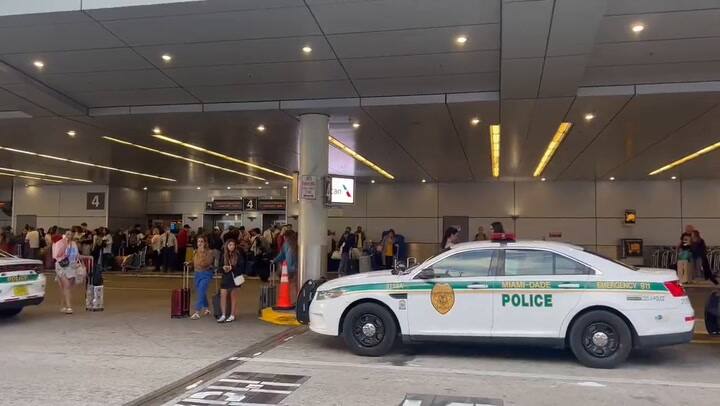 Evacuaron la terminal norte del aeropuerto internacional de Miami por un “paquete sospechoso”