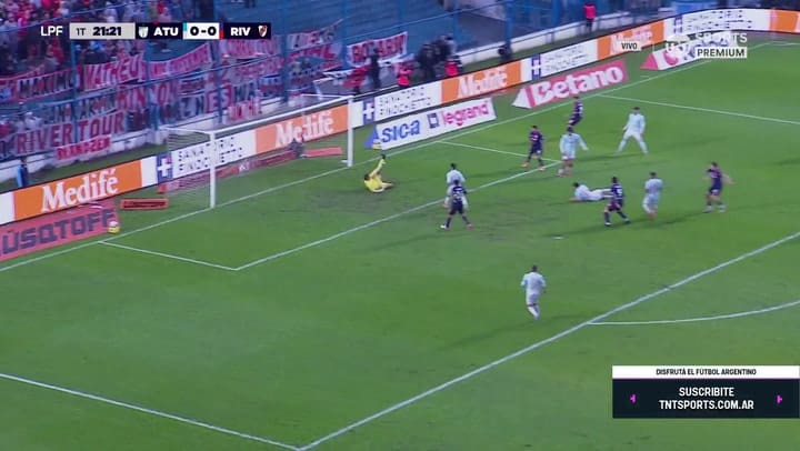 El gol de River