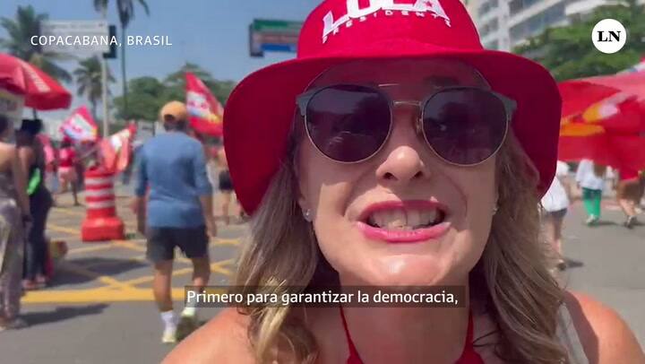 Cierre de campaña de Lula: el testimonio de sus simpatizantes