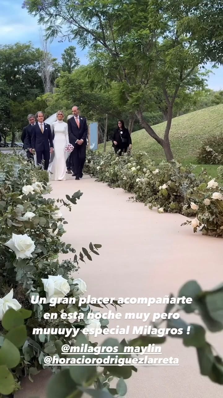 Casamiento Larreta