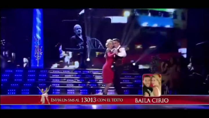 Juan Carlos Acosta y Jesica Cirio | Semifinal: Tango - Fuente: Youtube