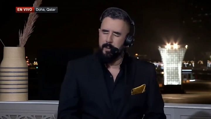 Periodista Álvaro Morales arremete contra el arbitraje de la final
