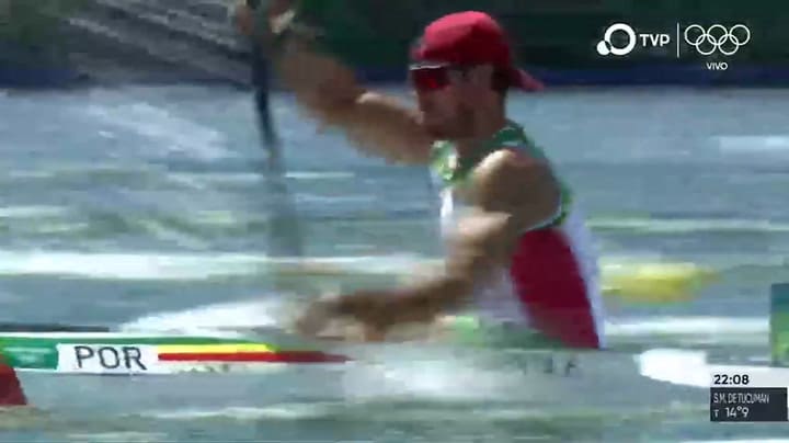 Agustín Vernice, finalista de K1 1000 metros