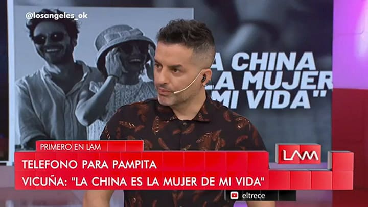La pelea de Pampita y García Moritán