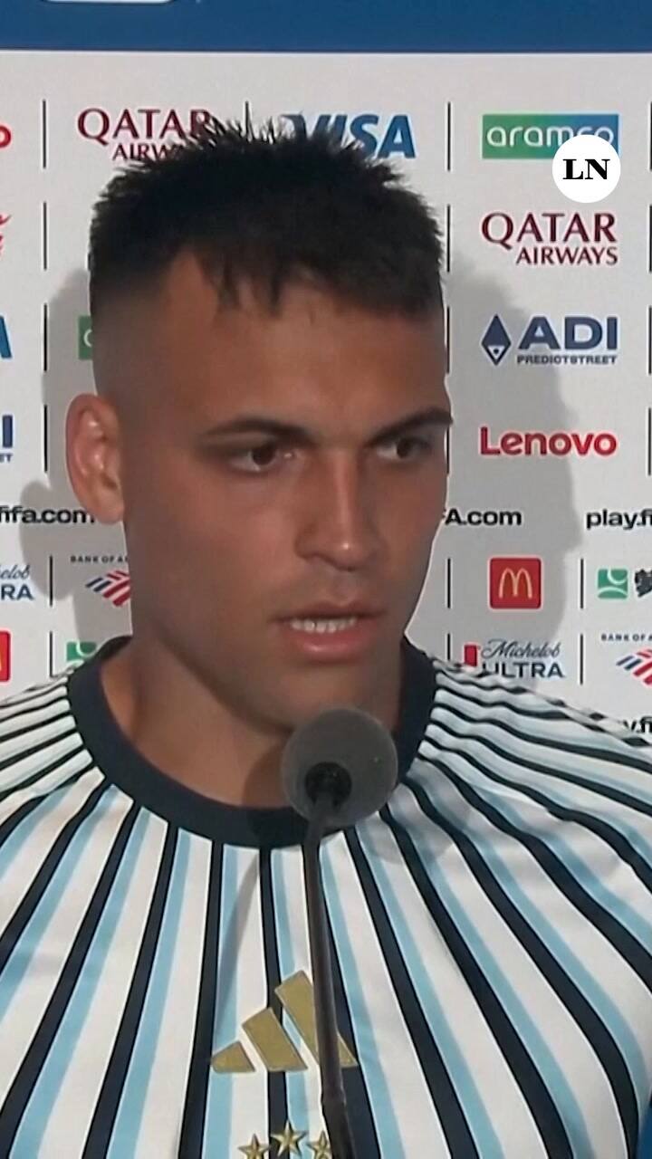 Lautaro Martínez: "El equipo dio una muestra de carácter increíble"