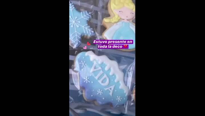 El festejo a lo “Frozen” de Vida, la hija de Luisana Lopilato