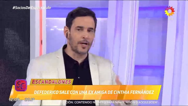 Aseguran que Marias Defederico esta en pareja con una examiga de Cinthia Fernandez