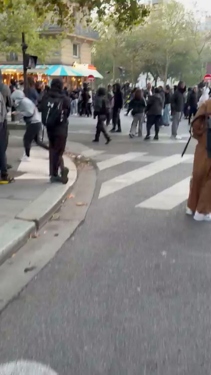 Disturbios en París