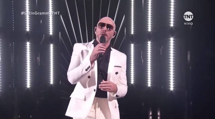 Latin Grammys 2020: la presentación de Pitbull - Fuente: TNT