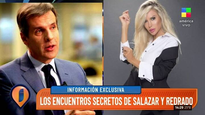 El encuentro secreto de Martín Redrado y Luciana Salazar
