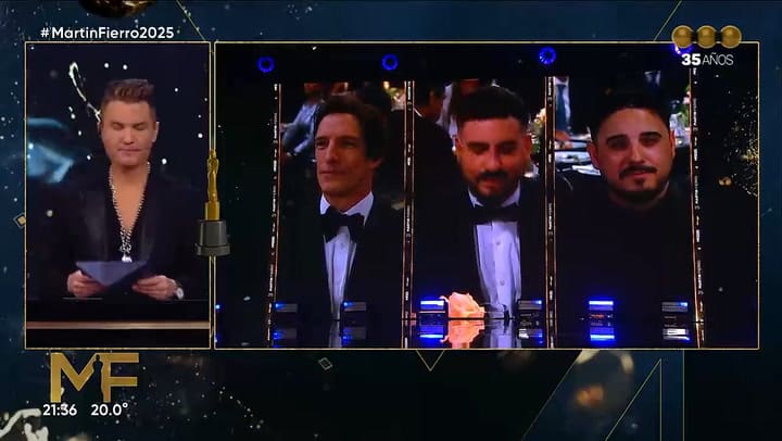 Martín Fierro 2025: el emotivo guiño de Federico Bal a su padre y a Los Simuladores