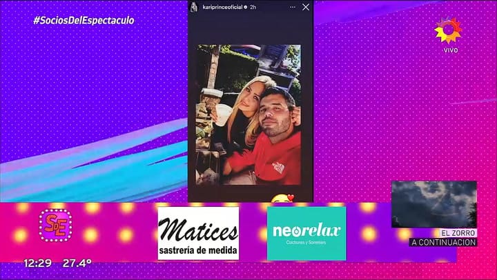 En Socios del Espectaculo revelaron el nuevo amor de Karina La Princesita