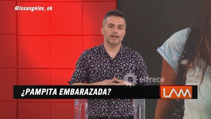 Pampita habló sobre los rumores de embarazo - Fuente: eltrece