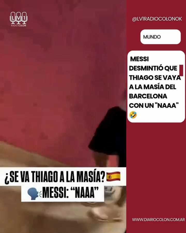 Qué dijo Messi cuando le preguntaron si su hijo Thiago jugaría dejaría Inter de Miami para viajar a Barcelona